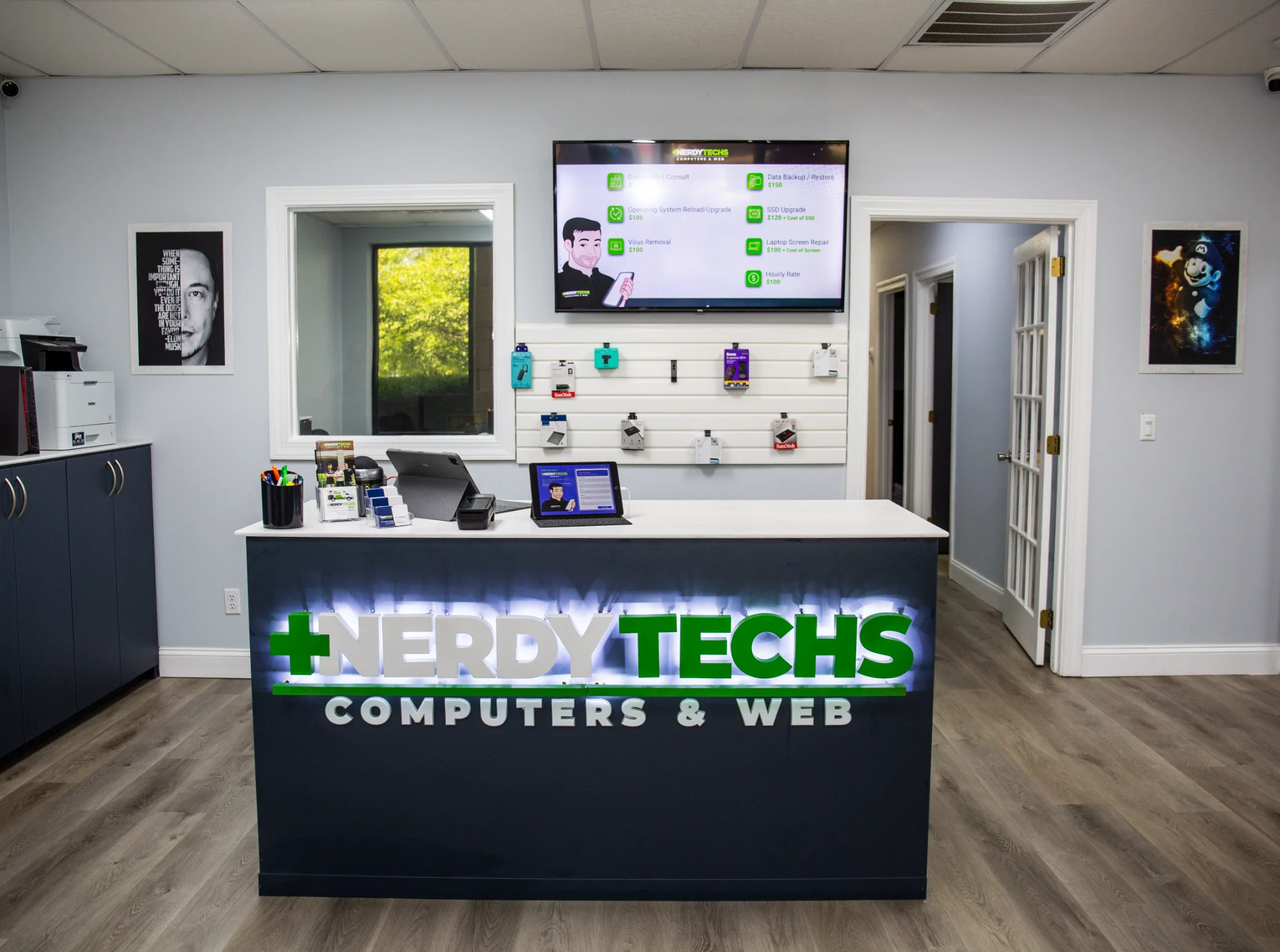 NerdyTechs Reception